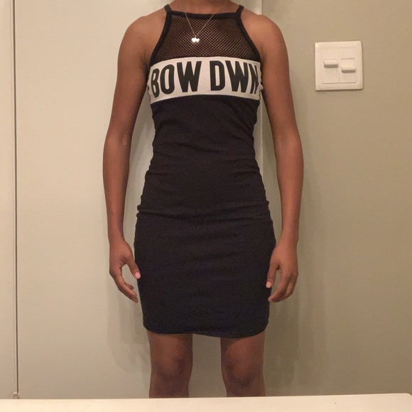 KToö Dresses & Skirts - BOW DWN black dress